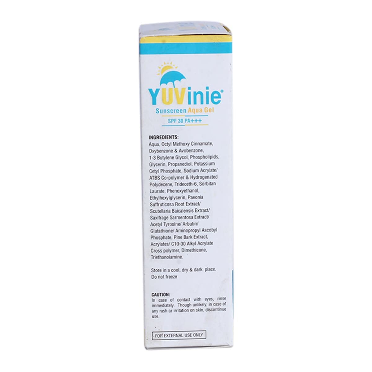 Yuvinie Sunscreen Aqua SPF 30 PA+++ Gel 50 gm