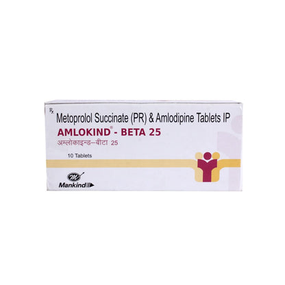 Amlokind-Beta 25 Tablet 10's