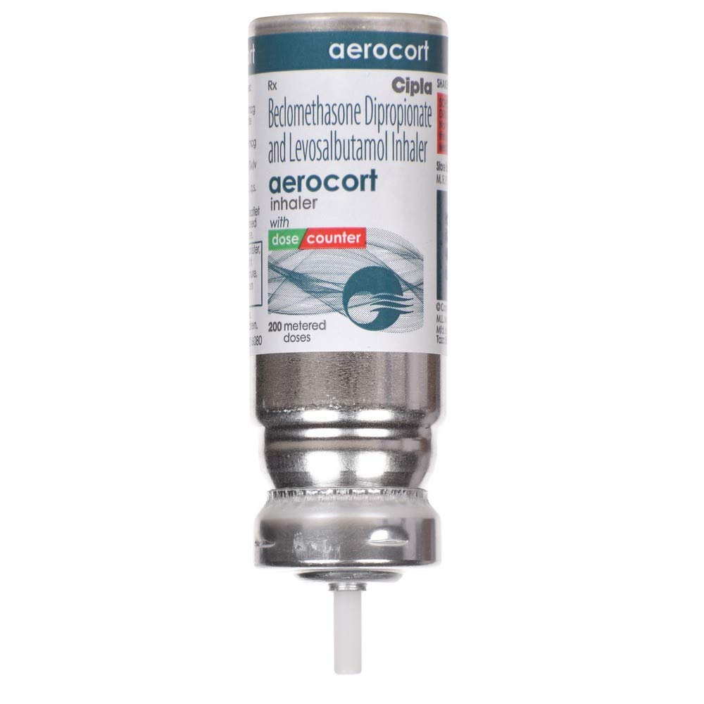 Aerocort - Bottle of 200 Metered Doses Inhaler