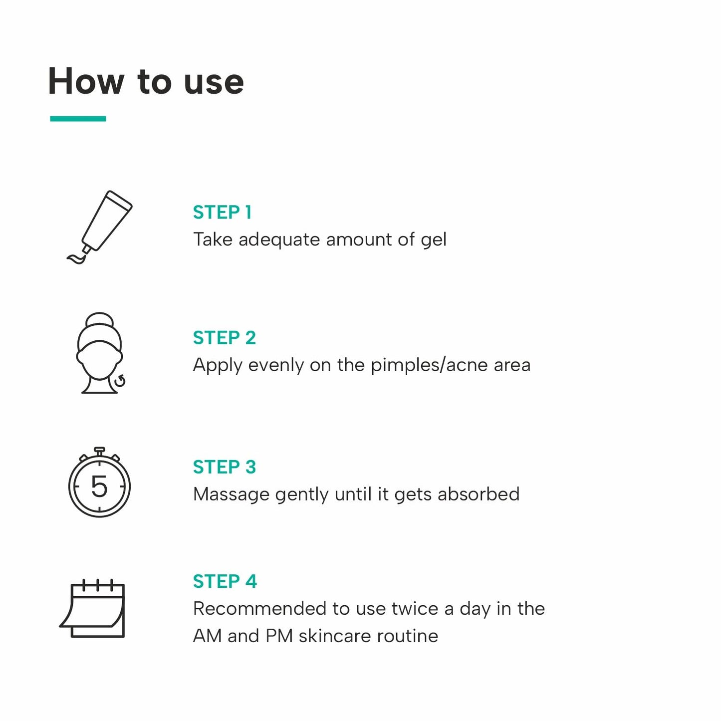 Dermatouch Salicylic Acid 2% Niacinamide 6% Anti-Acne Oil-Free Gel For Active Acne, Oil Balancing, Pore Tightening - 30G