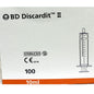 B.D Discardit Syringes 10ml