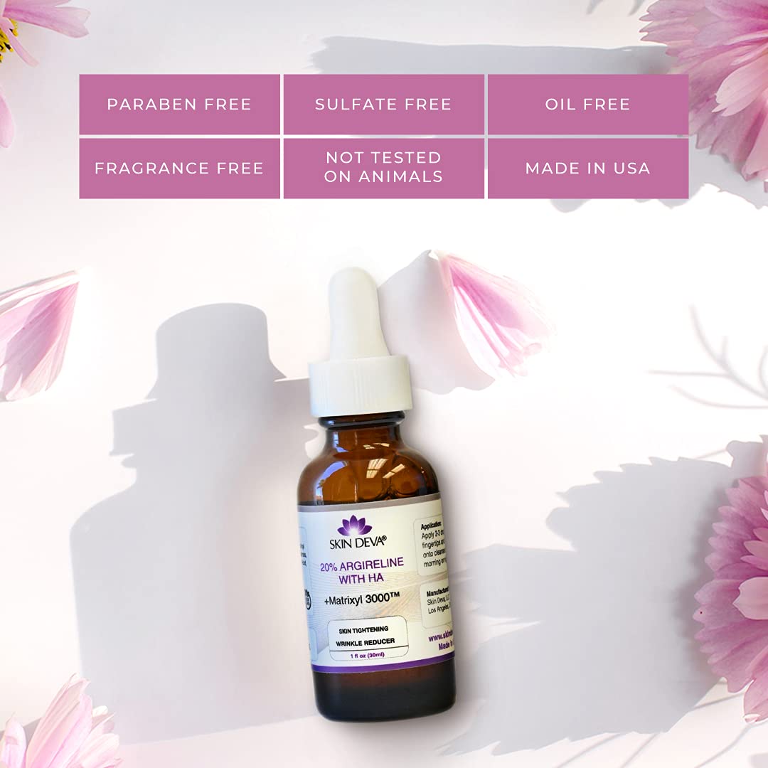 20% ARGIRELINE + MATRIXYL 3000 + HYALURONIC ACID SERUM