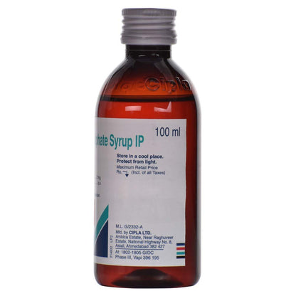 Asthalin - Bottle of 100 ml Syrup