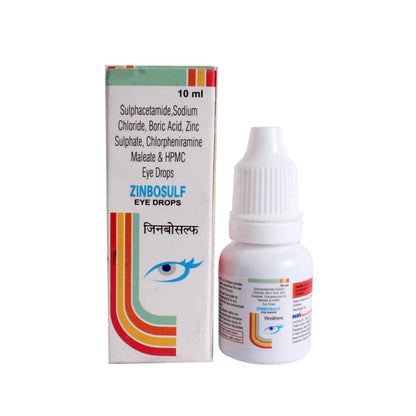 Zinbosulf Eye - Bottle of 10ml Drops