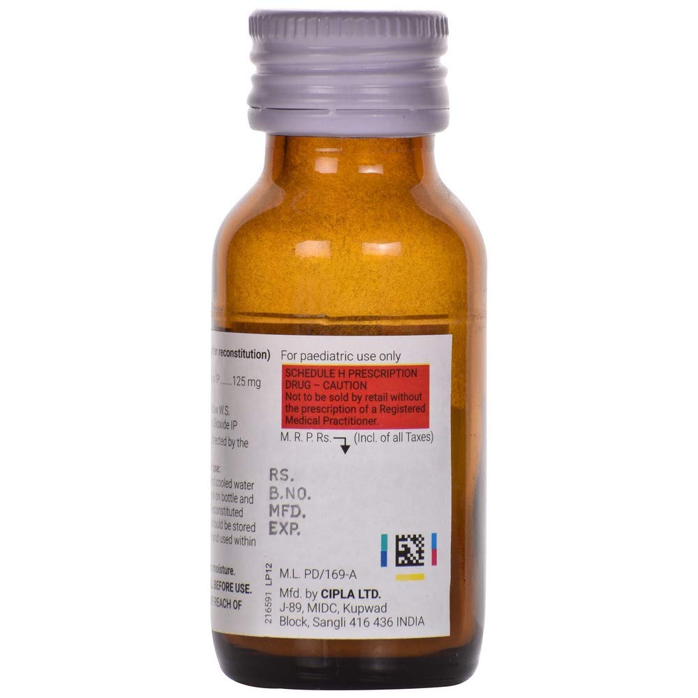 Synclar 125mg Banana Flavour - Bottle of 17g/30 ml Dry Syrup