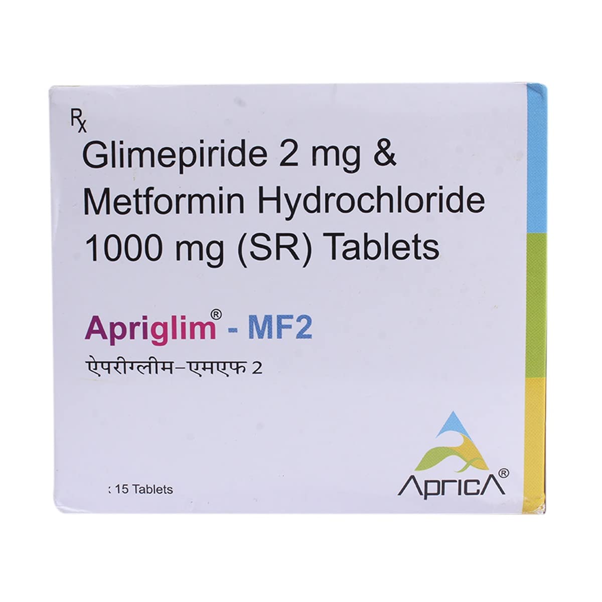 Apriglim-MF2 - Strip of 15 Tablets