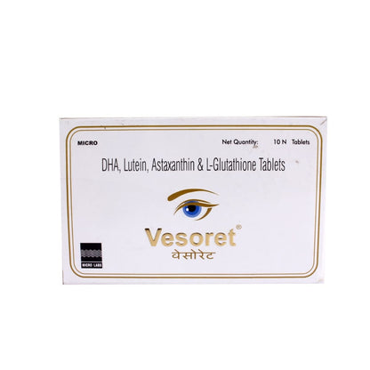 VESORET TABLETS 10'S