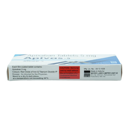 Apivas-5 - Strip of 10 Tablets