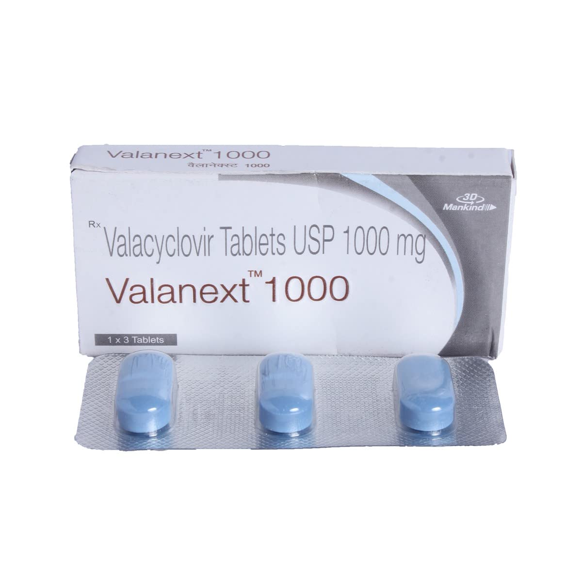 Valanext 1000 - Strip of 3 Tablets