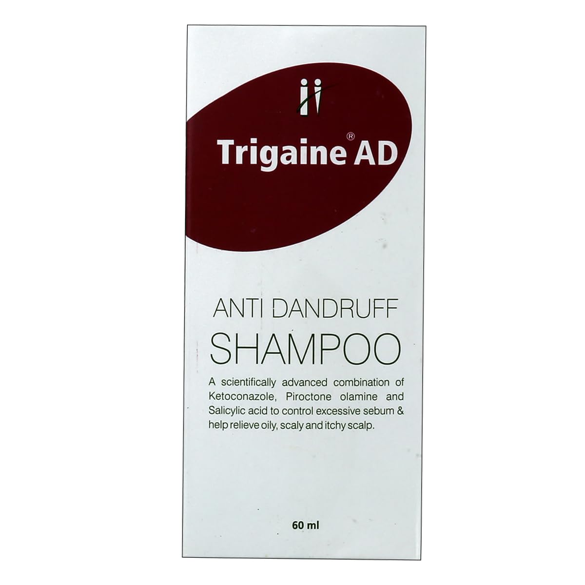 Trigaine AD - Bottle of 60ml Shampoo