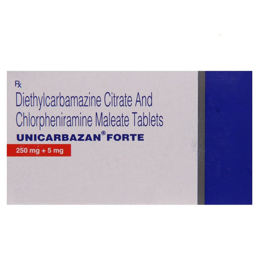 Unicarbazan Forte - Strip of 10 Tablets