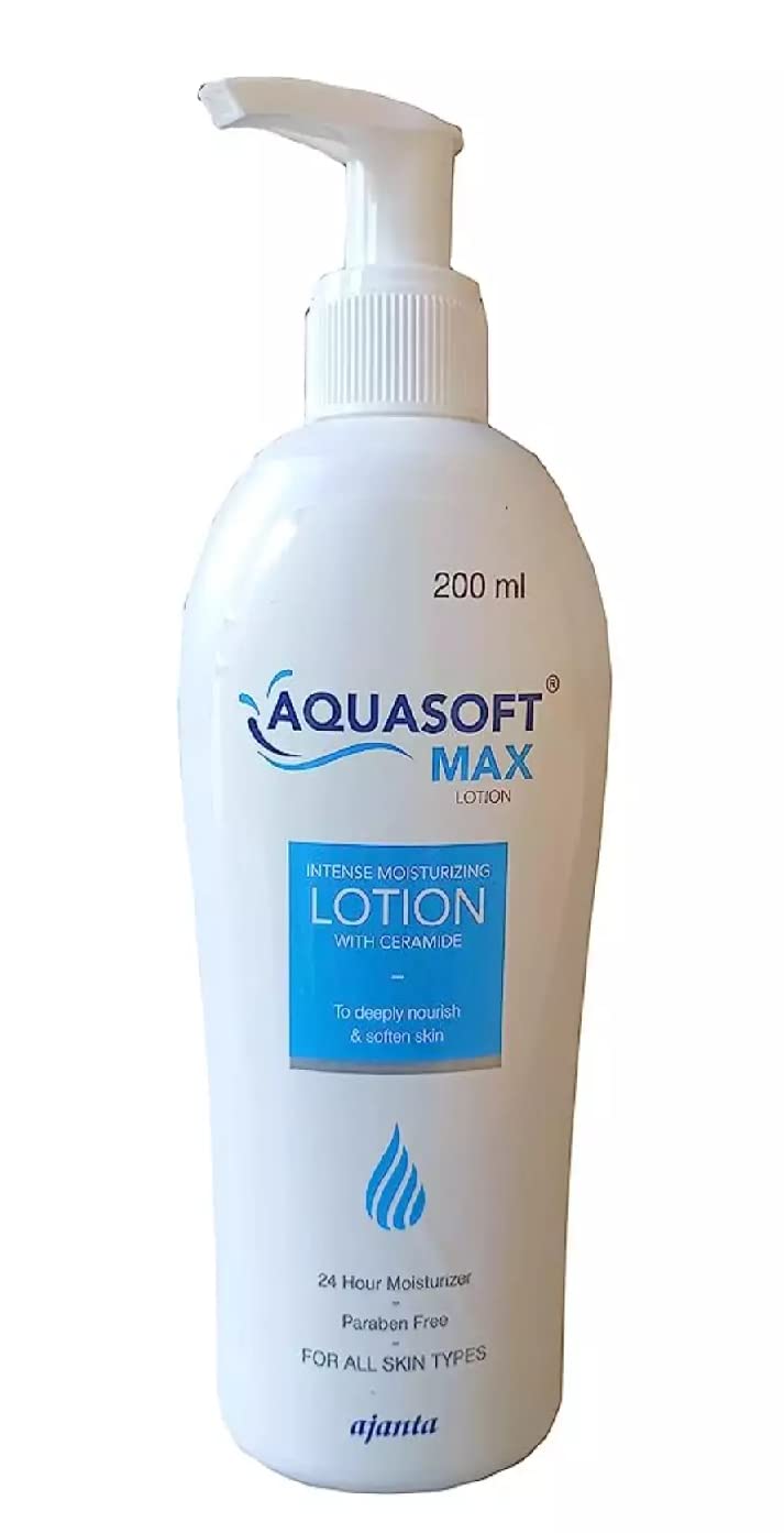 Aquasoft Max Intense - Bottle of 200ml Moisturising Lotion