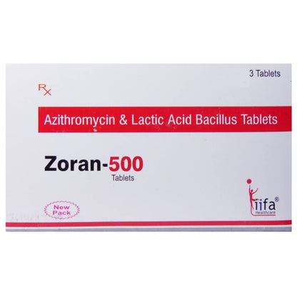 Zoran - 500mg - Strip of 3 Tablets