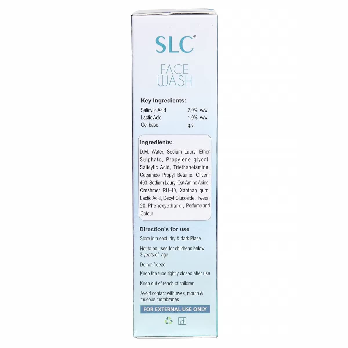 SLC - Tube of 50g Face Wash