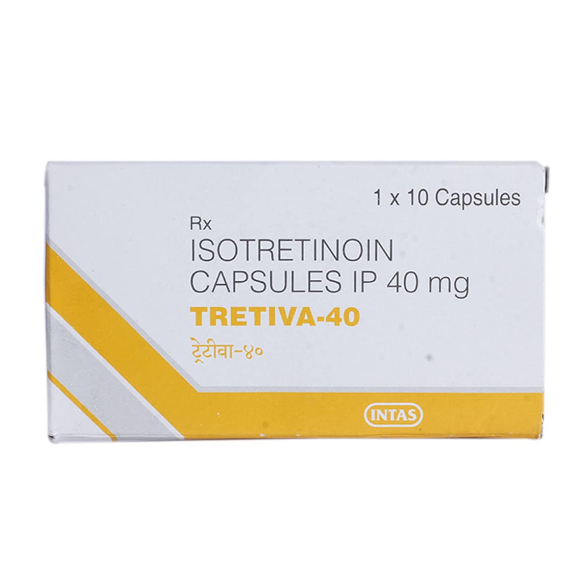 Tretiva 40 - Strip of 10 Capsules