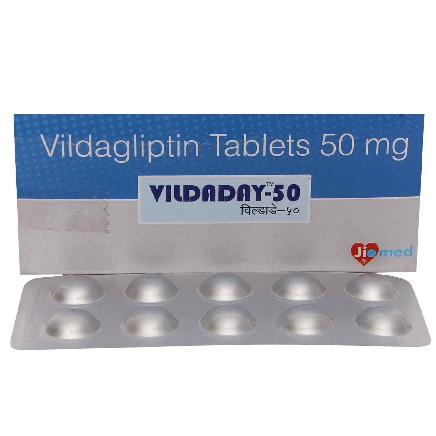 Vildaday-50MG - Strip of 10 Tablets