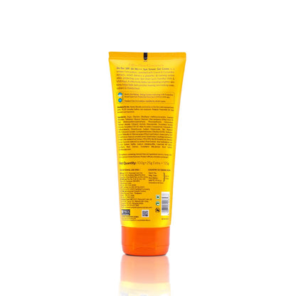 VLCC De-Tan SPF 50 PA+++ Sunscreen Gel Crème - 100g | With Cucumber, Carrot, and Saxifraga Extracts | Enhances Glow, Protects from UVA, UVB Rays, and Help Reduce Dark Patches.