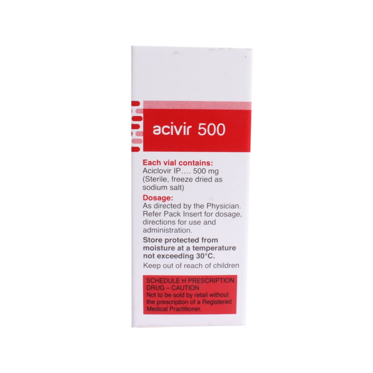 Acivir 500mg Infusion