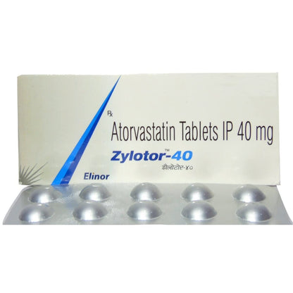 Zylotor-40 - Strip of 10 Tablets