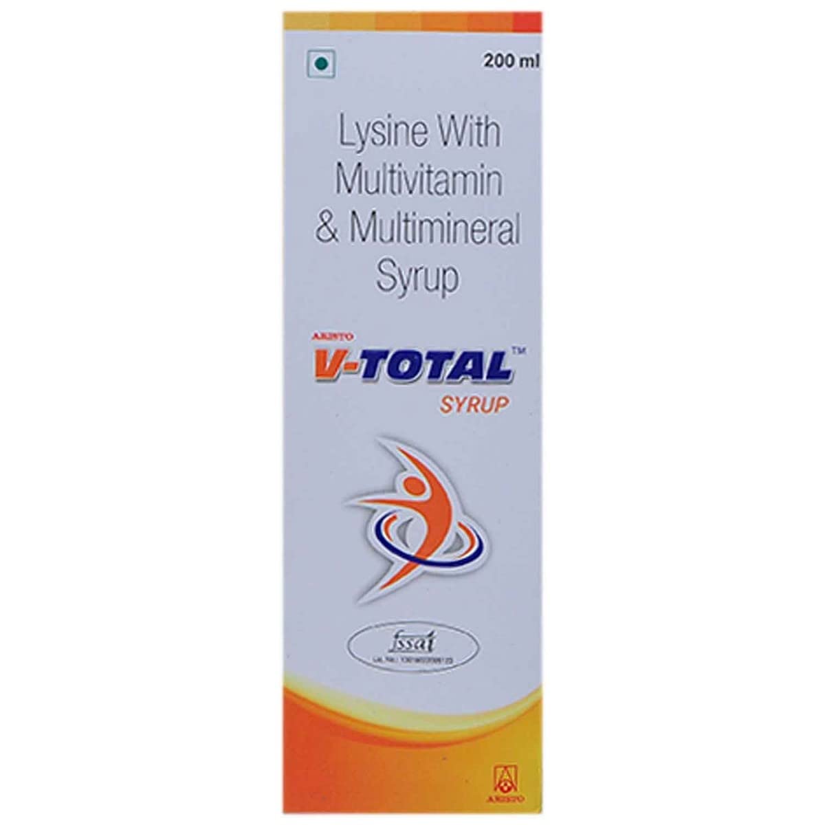 V-TOTAL - Bottle of 200ml Paediatric Syrup