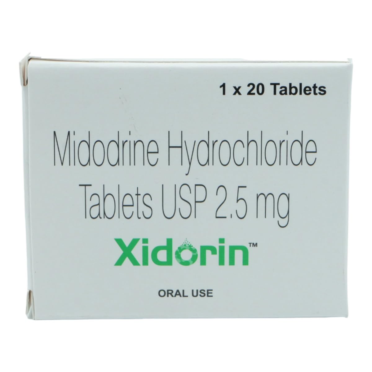 XIDORIN 2.5MG - Strip of 20 Tablets