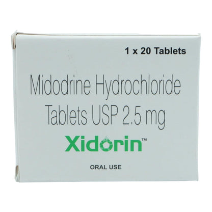 XIDORIN 2.5MG - Strip of 20 Tablets