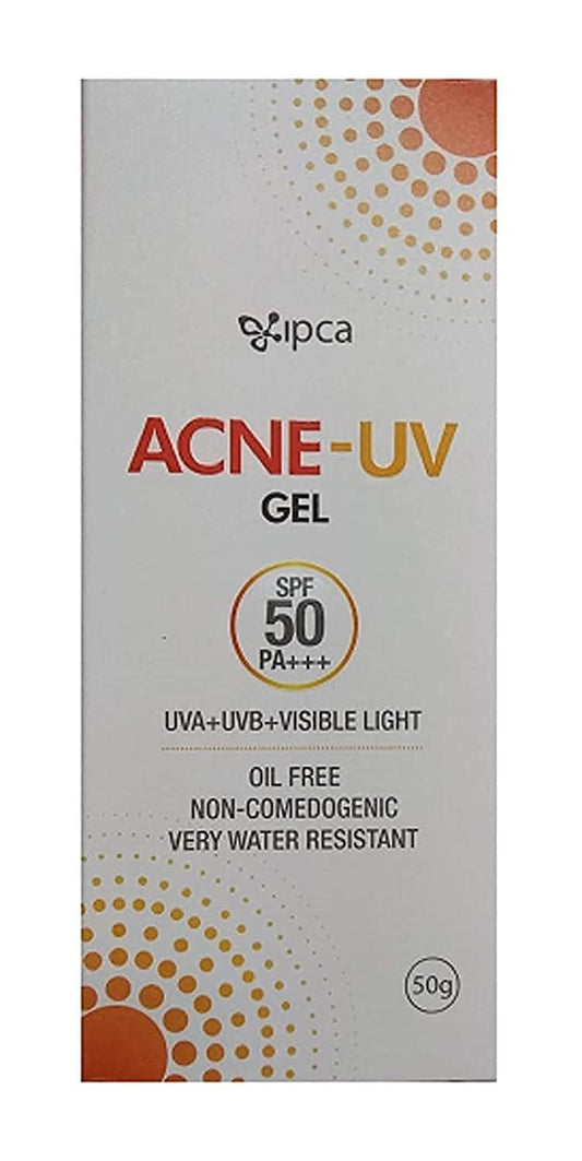 Acne-UV Ipca Acne-Uv Gel For All Skin Type Spf-50 (50 Gm)