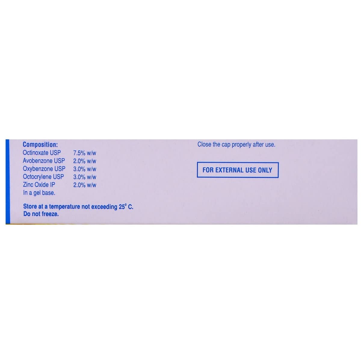 Photoban 30 - Tube of 60 gm Aquagel