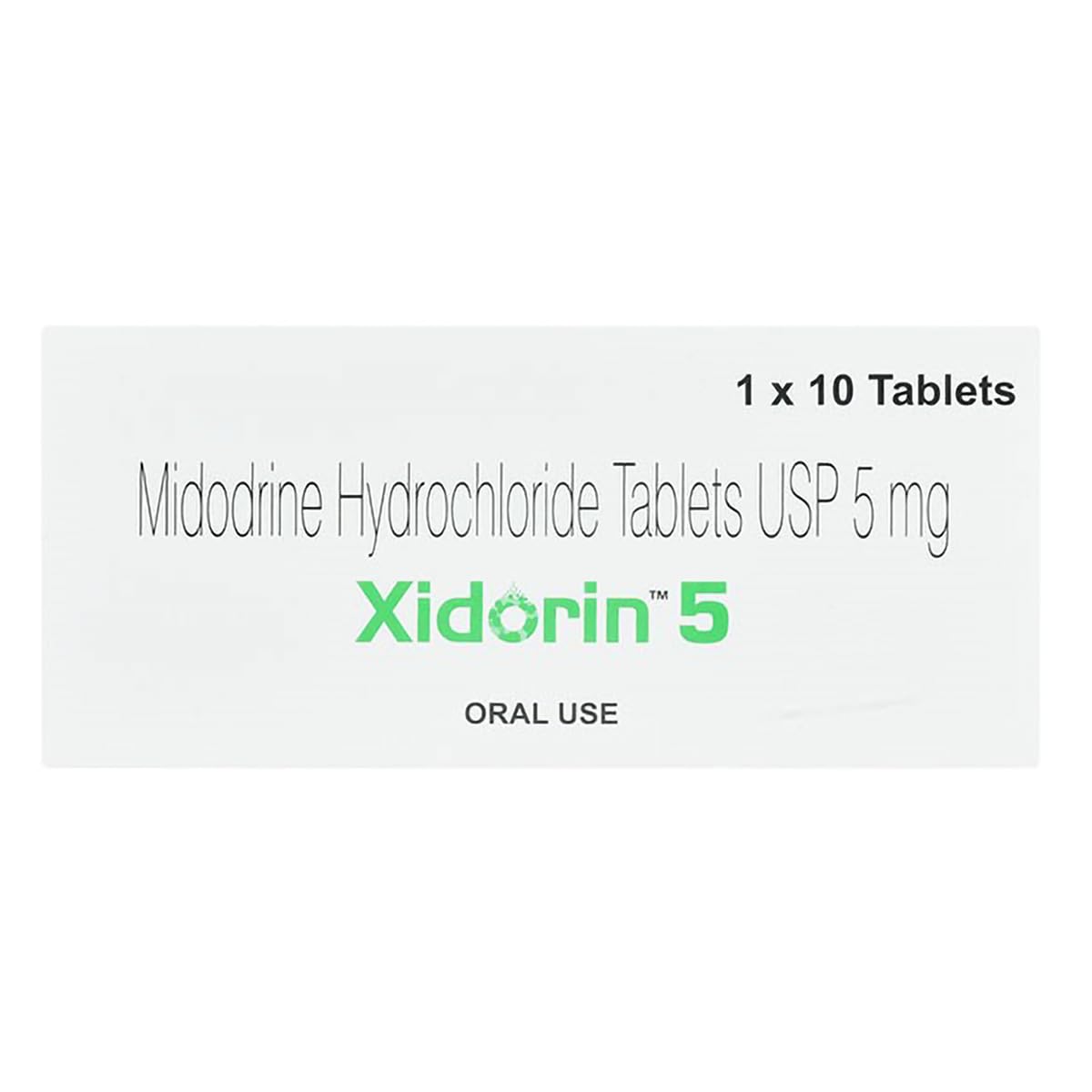 Xidorin 5 mg - Strip of 10 Tablets