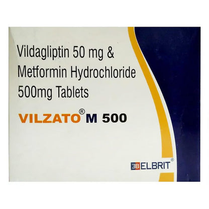 Vilzato M 500/50MG - Strip of 10 Tablets