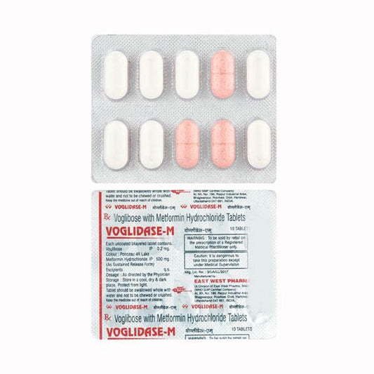 Voglidase - M - - Strip of 10 Tablets