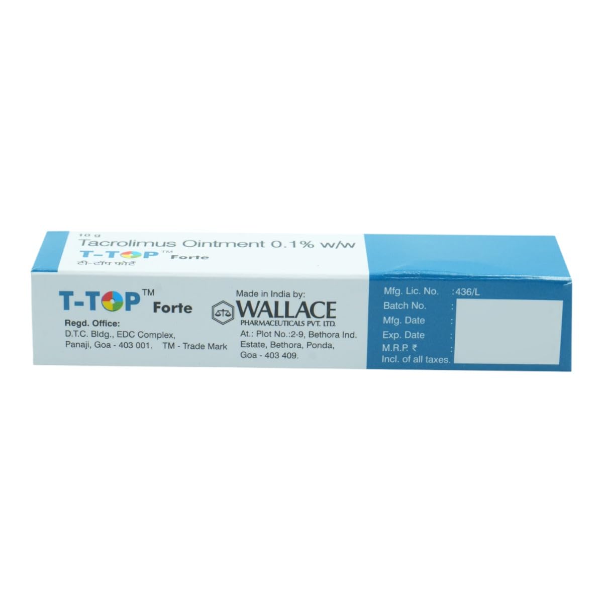 T Top Fort Ointment 10 gm