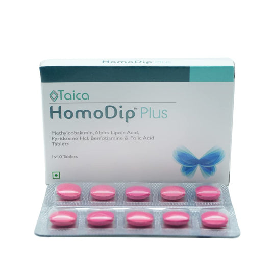 Homodip Plus - Strip of 10 Tablets