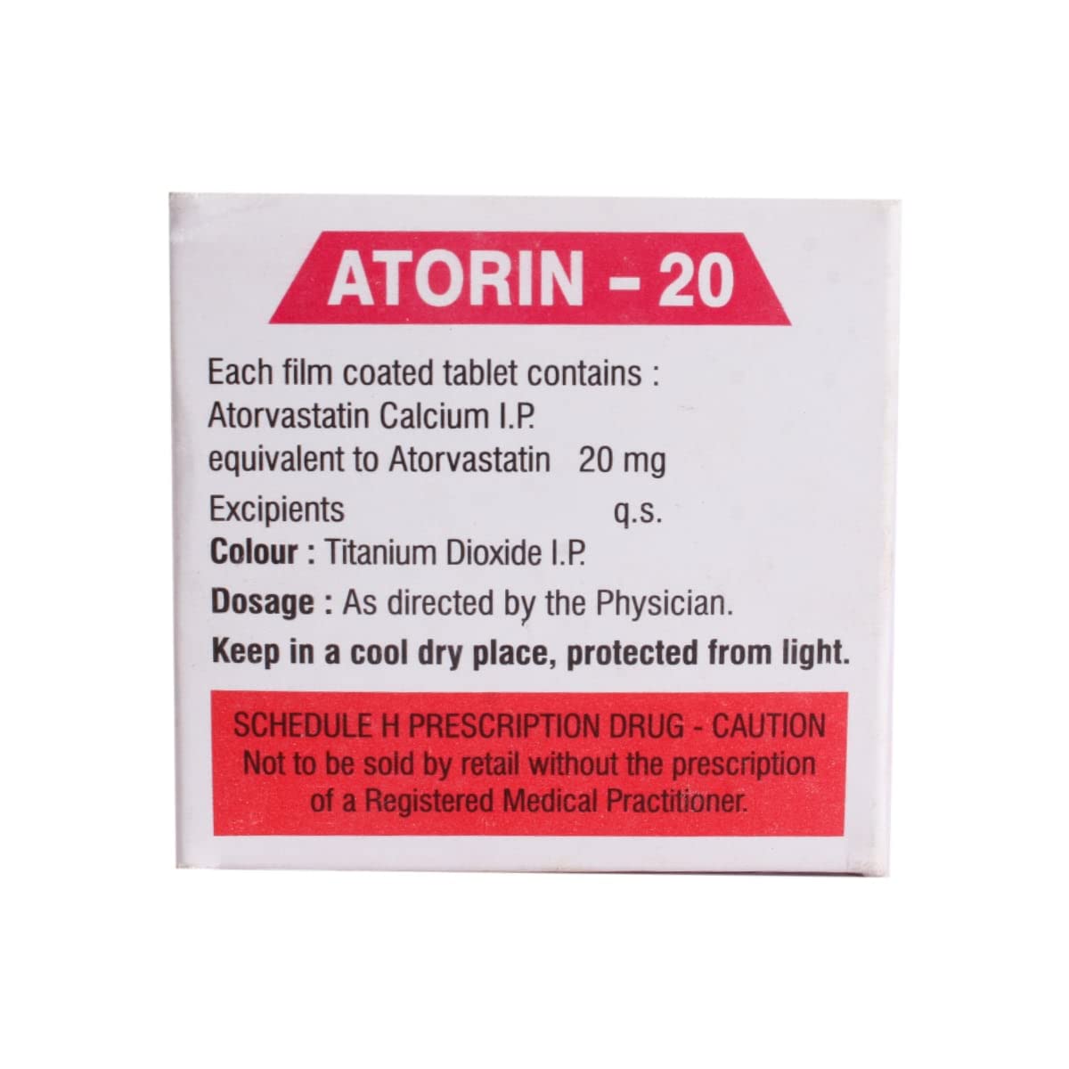 ATORIN 20MG TABLET