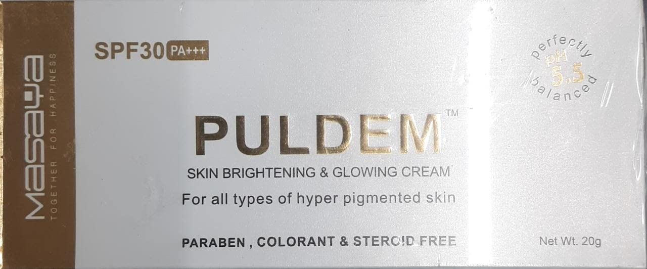 Puldem Skin Brightening & Glowing - Tube of 20g Cream