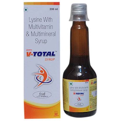 V-TOTAL - Bottle of 200ml Paediatric Syrup