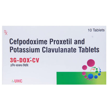 3G DOX CV 325mg - Strip of 10 Tablets