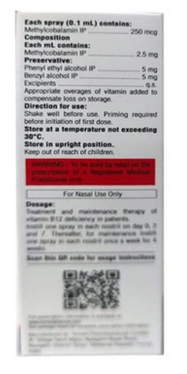 COBASWIFT NS 250MCG/NASAL SPRAY 5ML (18 SPRAYS) - Bottle of 1 Spray