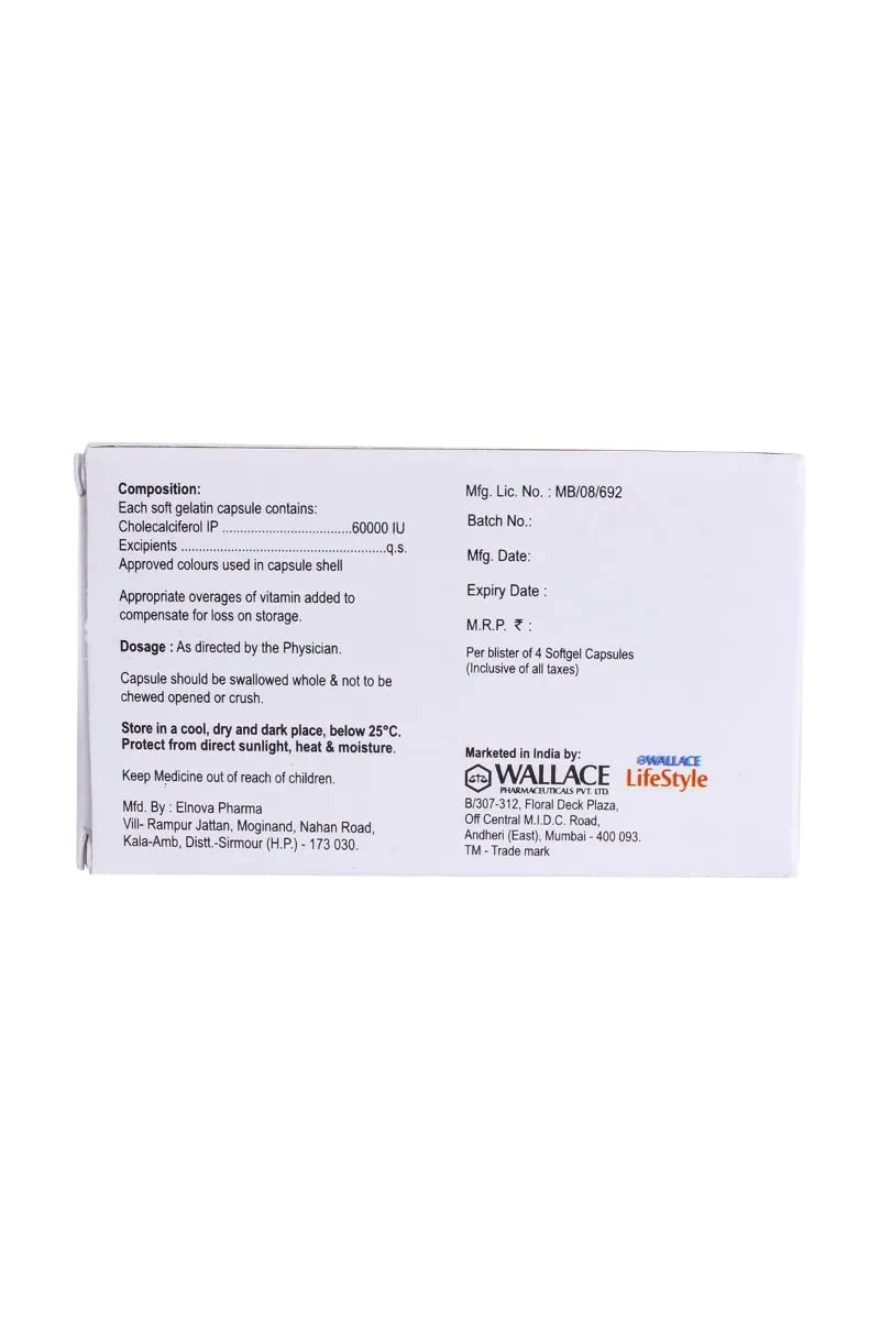 Wal D3 - Strip of 4 Tablets