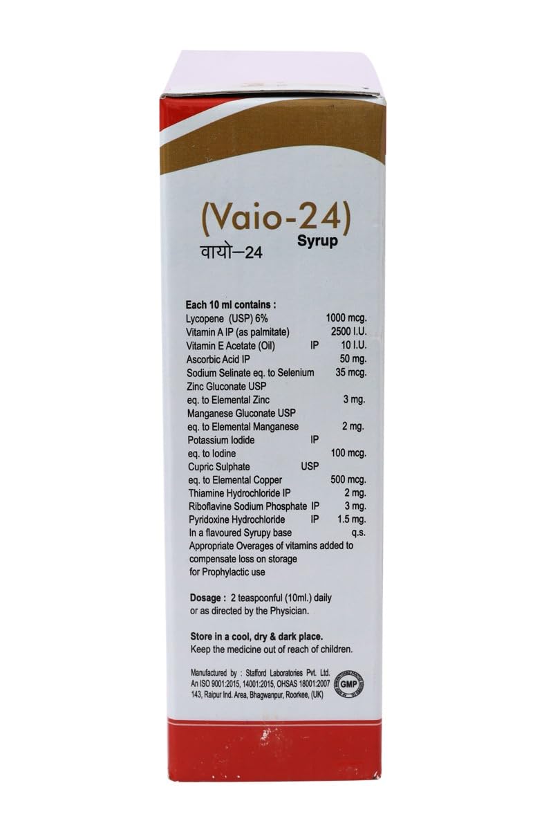 Vaio - 24 - Bottle of 200ml Syrup