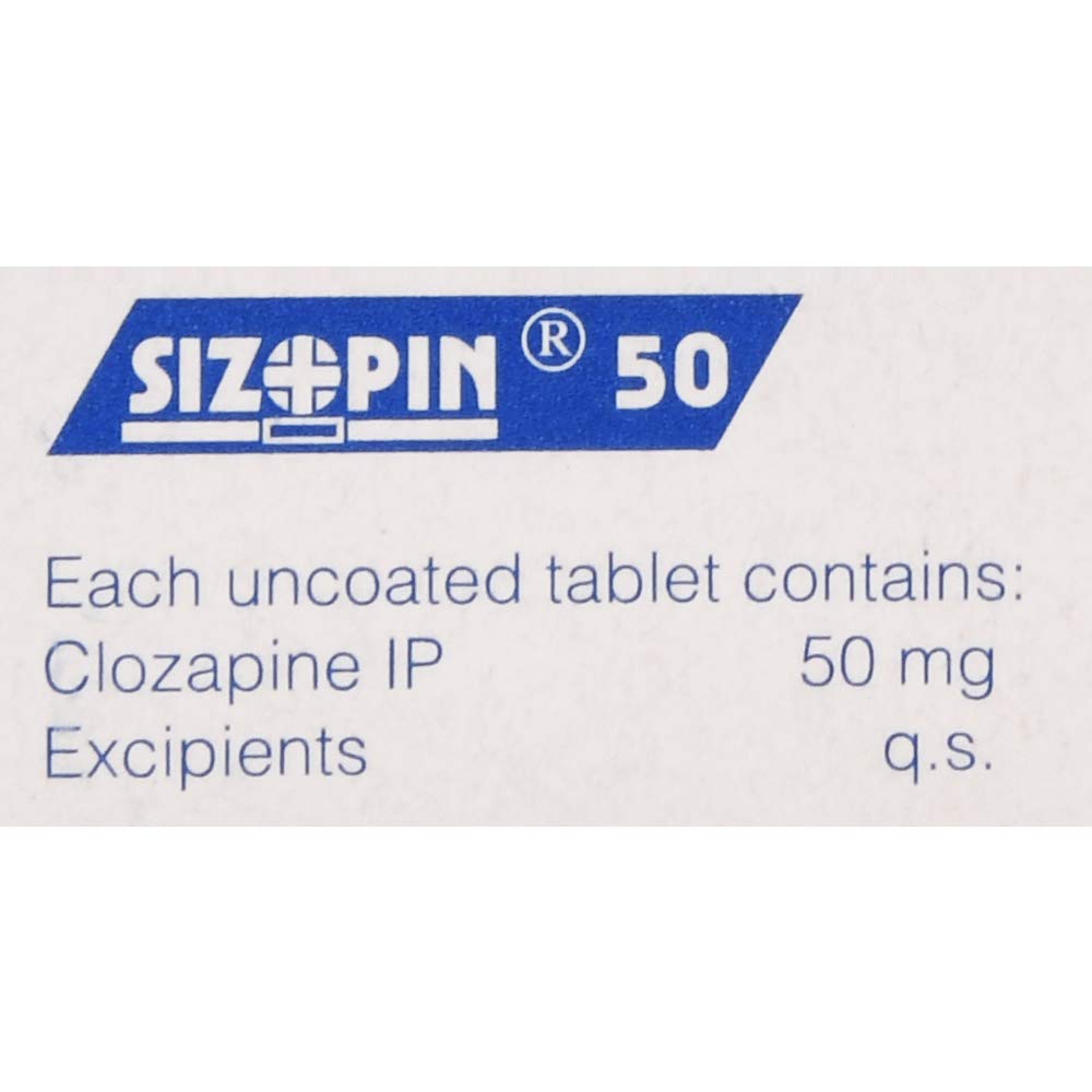 Sizopin 50 - Strip of 10 Tablets