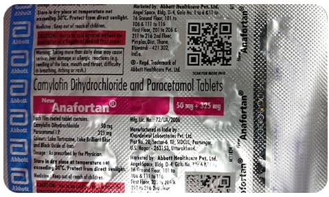 Anafortan New - Strip of 15 Tablets