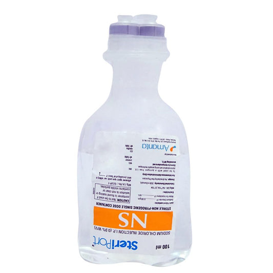 Steriport 0.9% Sod.Chloride - Bottle of 100 ml Infusion