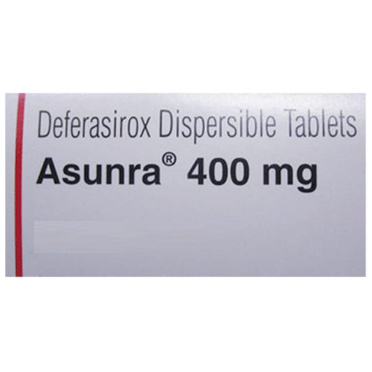 Asunra 400 mg - Strip of 6 Tablets