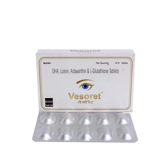 VESORET TABLETS 10'S