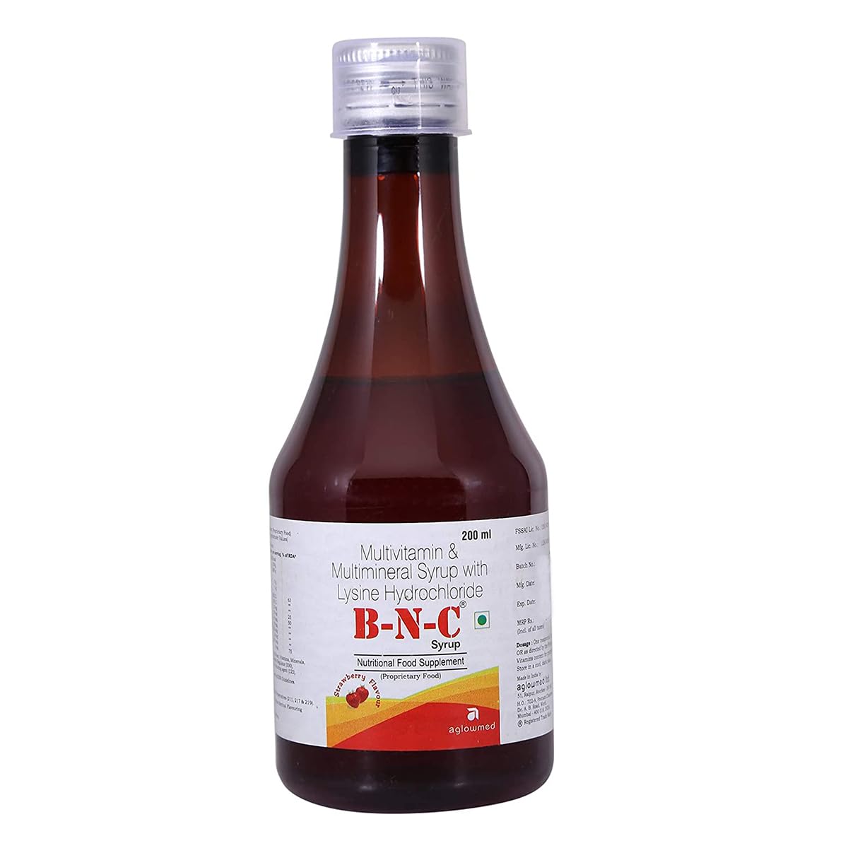 B-N-C - Bottle of 200 ml Syrup