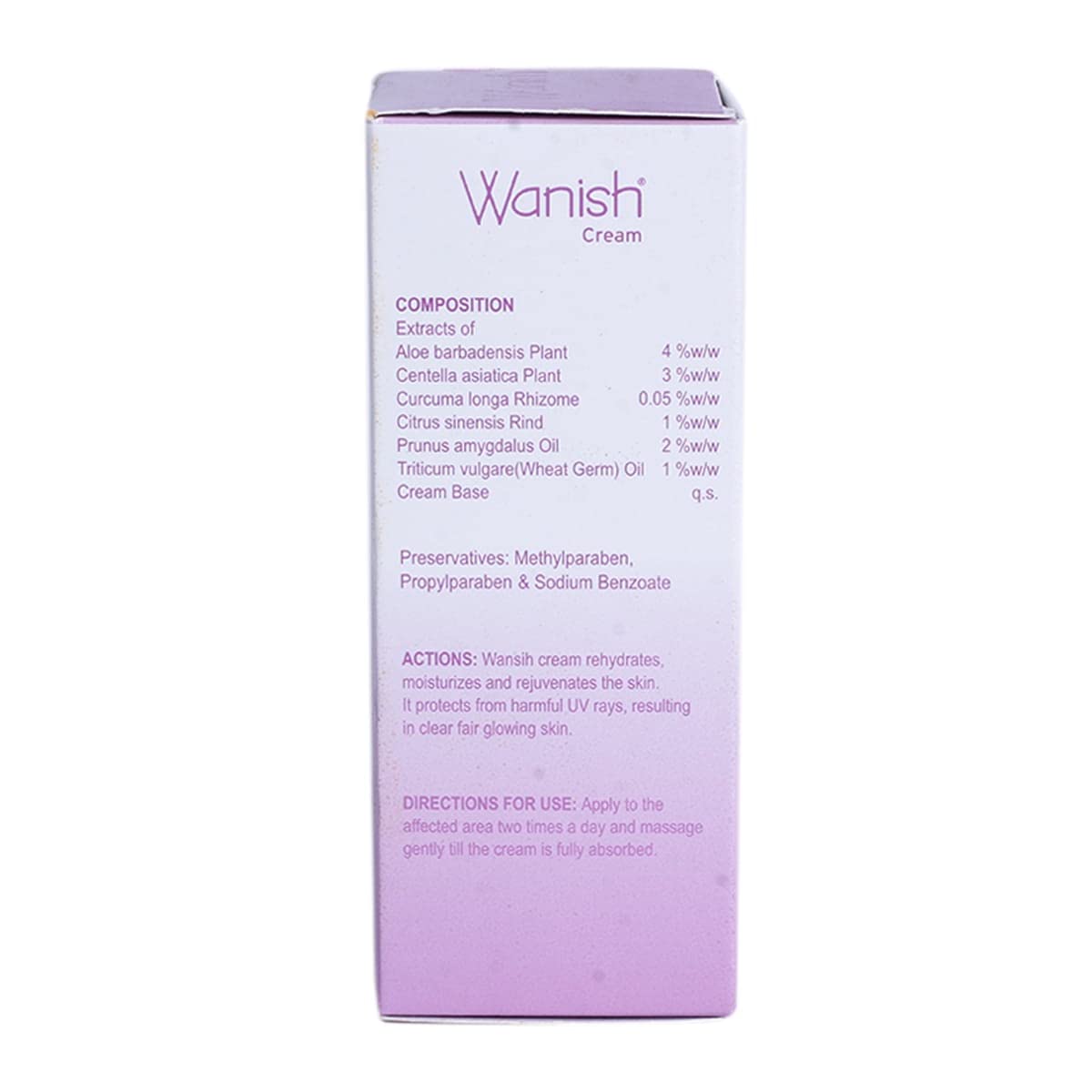 Wanish - Tube of 25g Cream