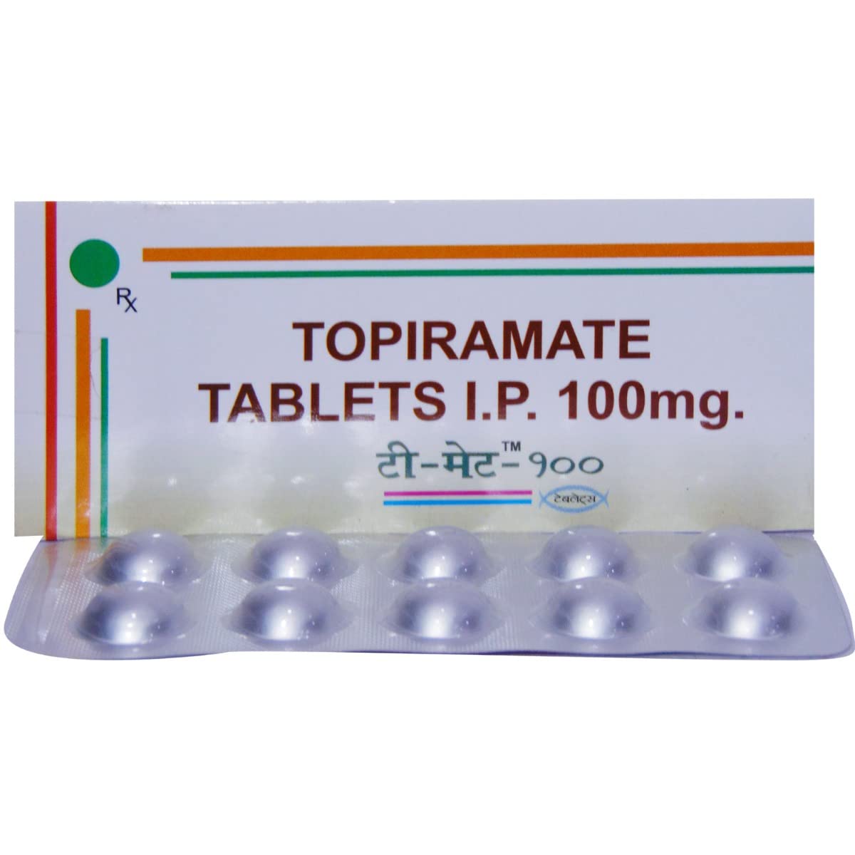 T-Mate-100 - Strip of 10 Tablets