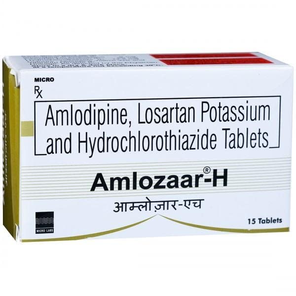 Amlozaar-H - Strip of 15 Tablets