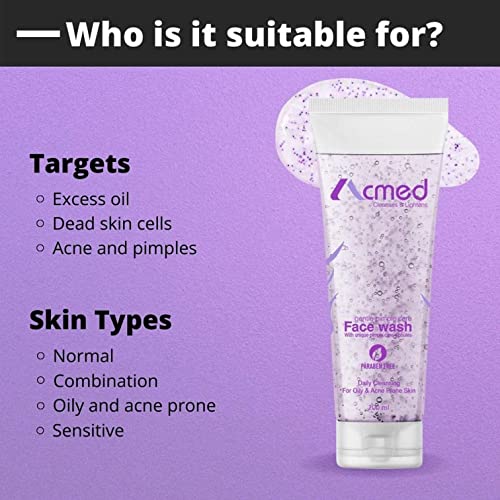 Acmed Pimple Care Acne Prevention Face Wash 70 Grams - Pack of 1